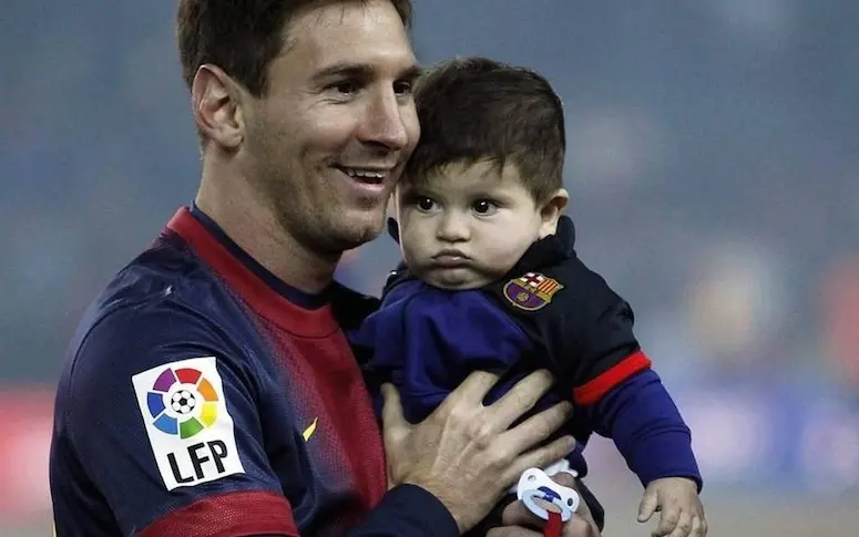 Vidéo : Messi s’entraîne avec son fils