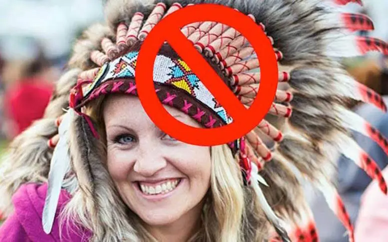 Les festivals canadiens ne veulent plus voir de coiffe amérindienne