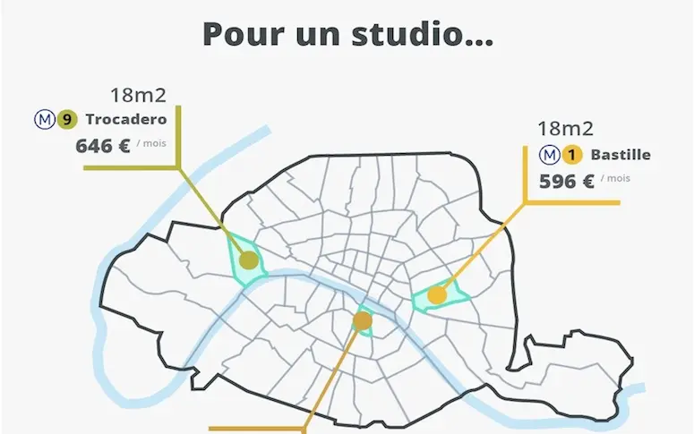 Infographie : ce qui vous attend grâce au plafonnement des loyers à Paris