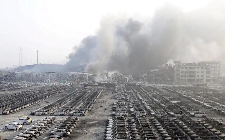 En images : les conséquences désastreuses des explosions à Tianjin