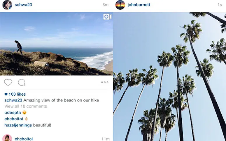 Surprise : Instagram supporte désormais les formats portrait et paysage