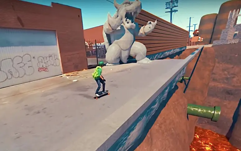 Mario Kart version skate dans la vraie vie en une vidéo géniale
