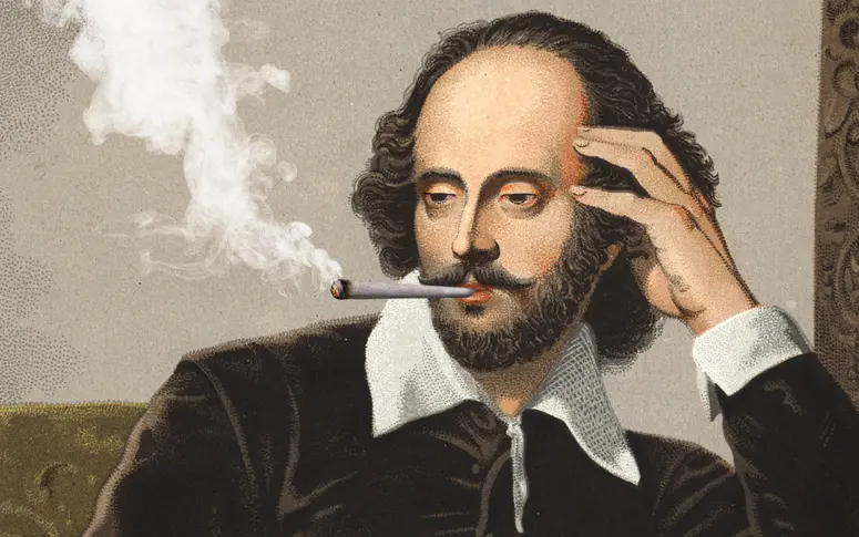 Des traces de cannabis retrouvées dans les pipes de Shakespeare