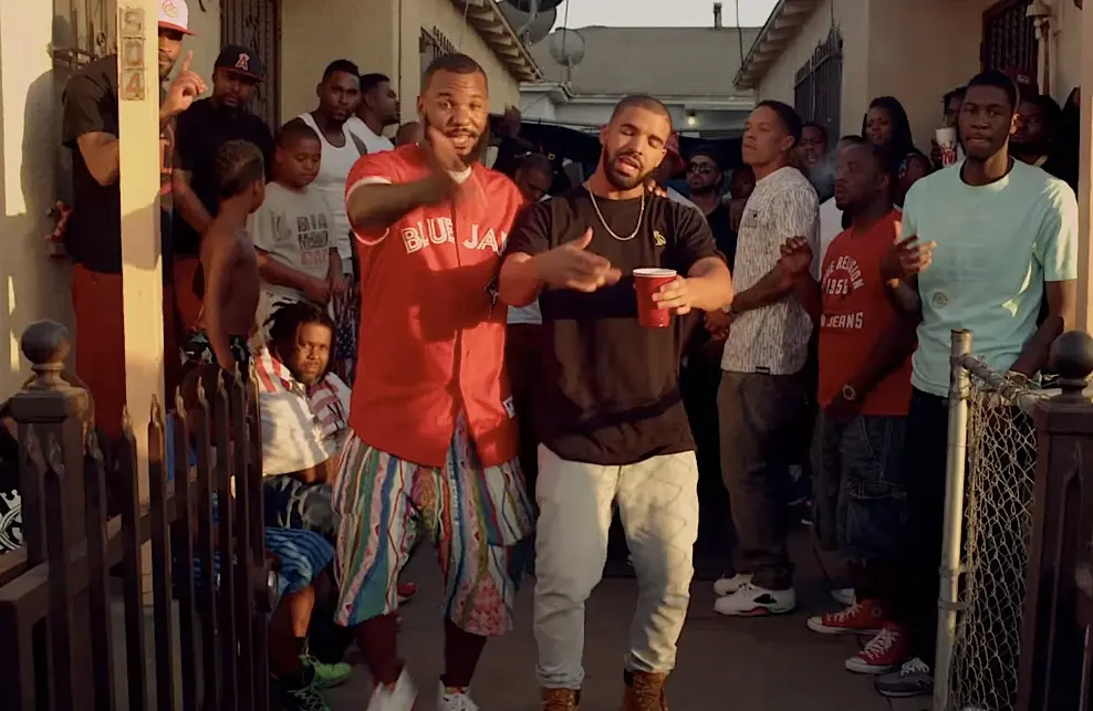 The Game, Drake et les Bloods à Compton pour le clip de “100”
