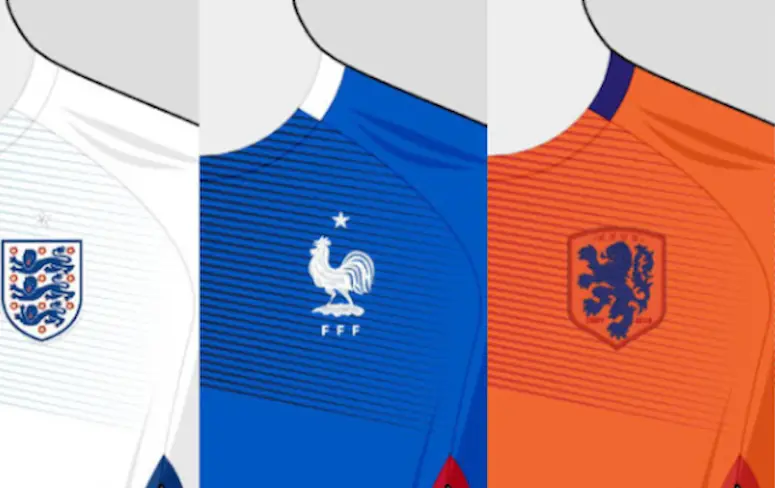 Des maillots Nike imaginés pour l’UEFA Euro 2016 ™