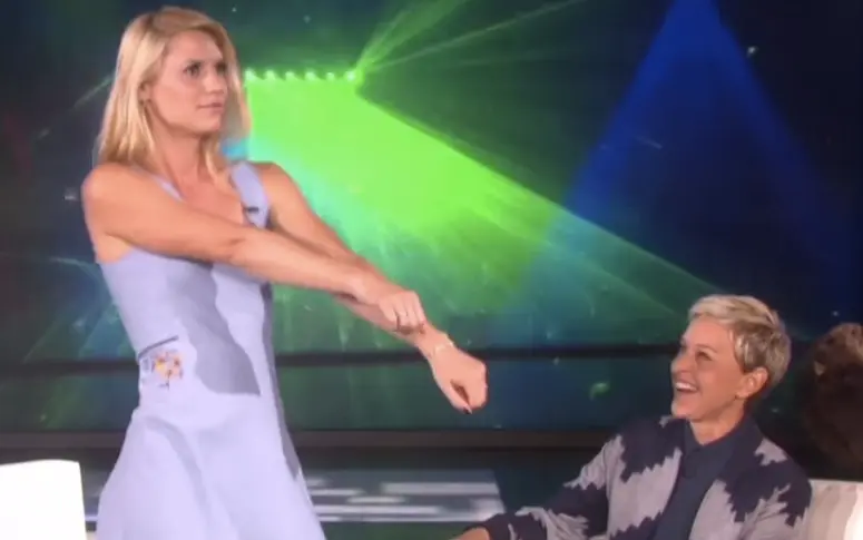 Claire Danes raconte à Ellen DeGeneres son expérience au Berghain