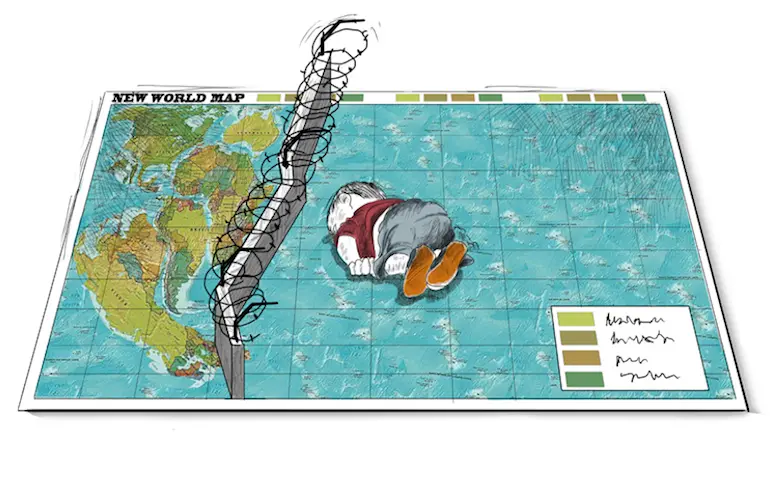 Après la mort d’Aylan Kurdi, les dessinateurs s’emparent de leur crayon