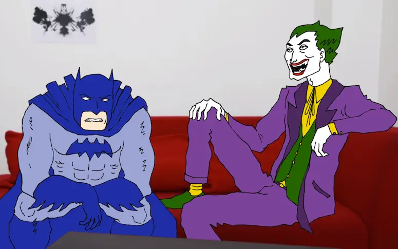 Vidéo : la première séance de thérapie de couple de Batman et Joker