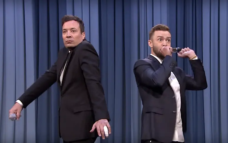 Justin Timberlake et Jimmy Fallon reprennent le mic pour un medley rap