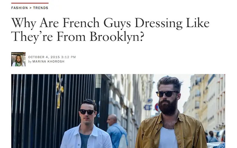 Vogue s’interroge sur la fascination des Parisiens pour Brooklyn