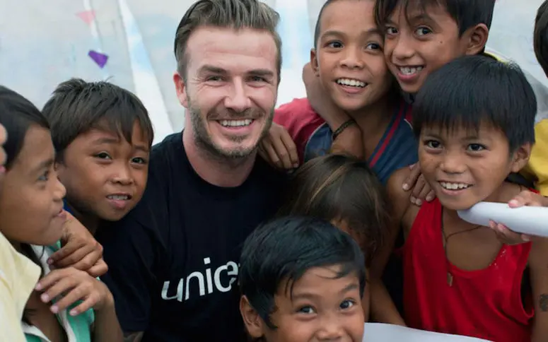 David Beckham veut jouer 7 matches en 7 jours sur 7 continents pour l’UNICEF