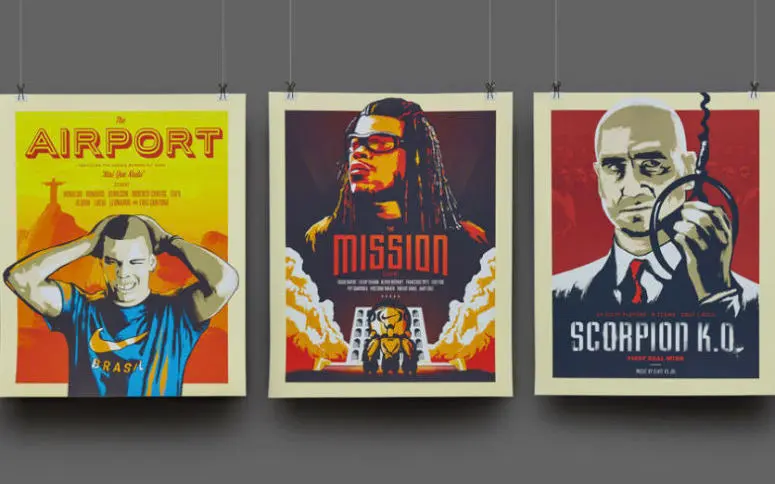 Scott McRoy crée des affiches de films pour les mythiques pubs Nike