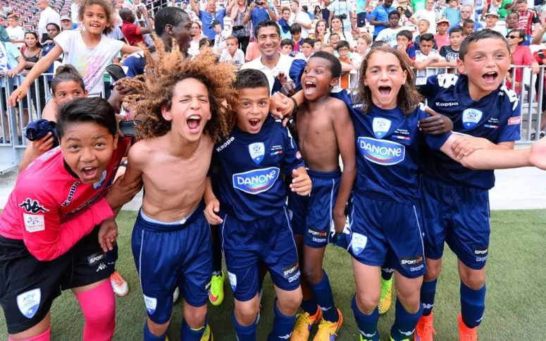 Les jeunes du Paris FC représenteront la France à la Danone Nations Cup