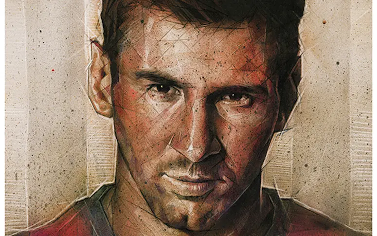 Messi, Ronaldo et les plus grands joueurs vus par Dave Merrell, un illustrateur anglais