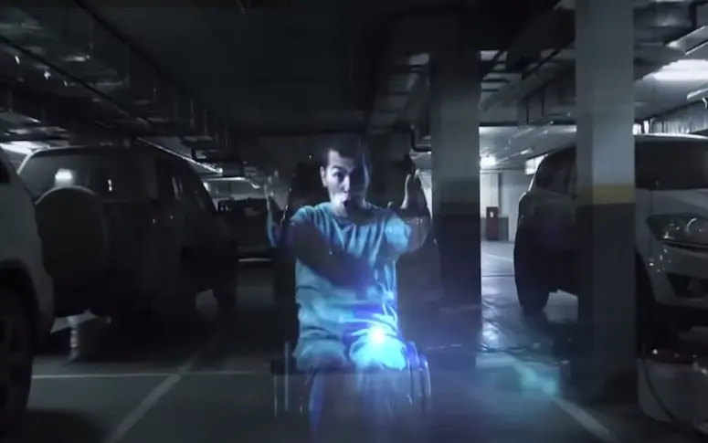 Vidéo : en Russie, des hologrammes pour surveiller les places réservées aux handicapés