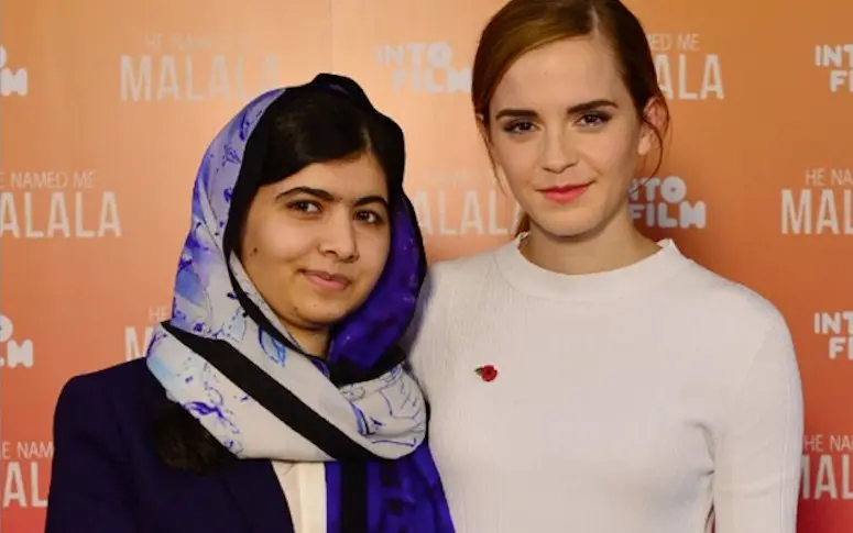 Vidéo : la rencontre inspirante entre Emma Watson et Malala Yousafzai
