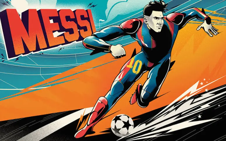 Messi, Suarez et Ronaldo imaginés en super-héros de bande dessinée