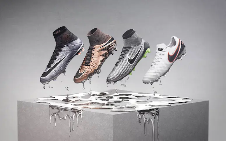“Liquid Chrome”, les superbes nouveaux crampons de Nike