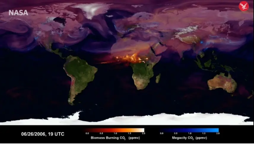 La Nasa dévoile une carte des pays les plus pollueurs au monde