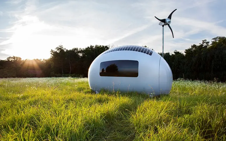 L’écocapsule, une maison nomade et futuriste 100% autonome en énergie