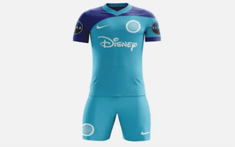 De nouveaux maillots de foot inspirés de l’univers Pixar