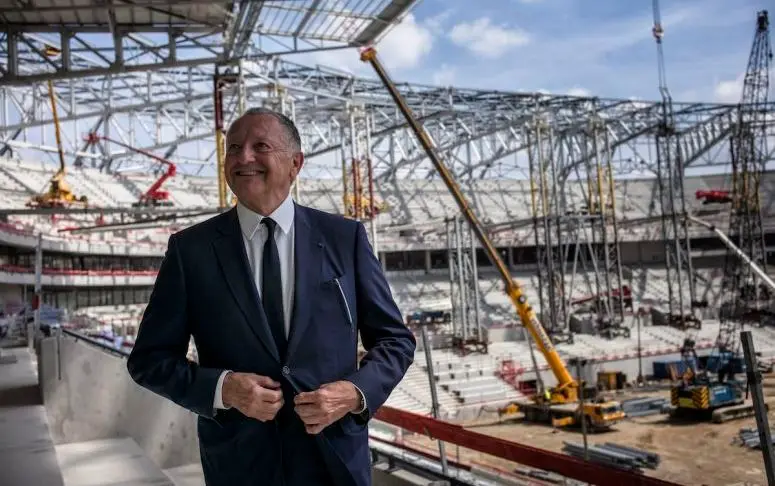 Jean-Michel Aulas a annoncé les noms des tribunes du nouveau stade de Lyon