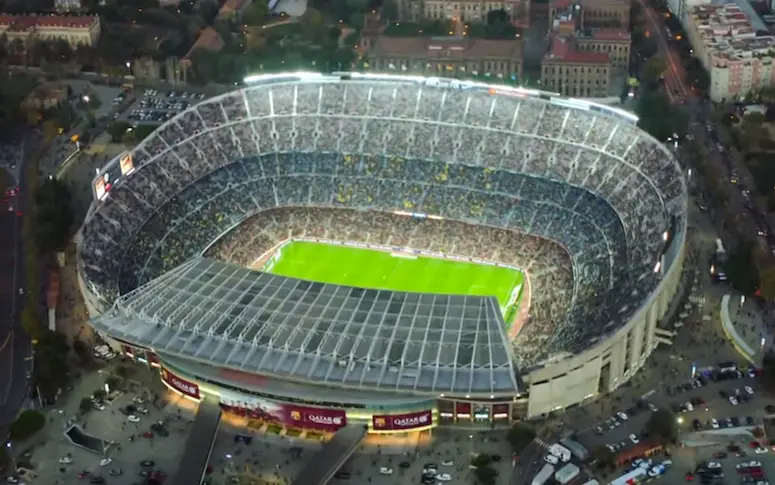 Vidéo : découvrez le Camp Nou vu du ciel