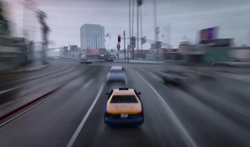 Vidéo : un hyper time lapse psychédélique dans GTA V