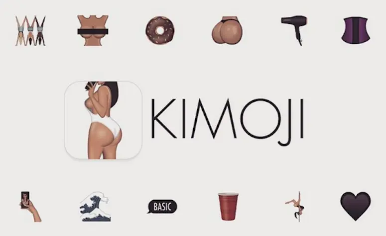 Kim Kardashian lance Kimoji, sa propre gamme d’emojis