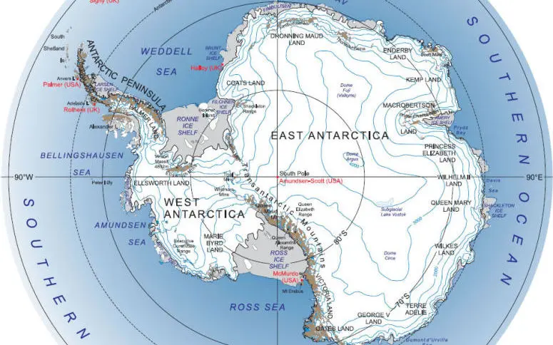 Sous la glace antarctique, le plus large canyon du monde