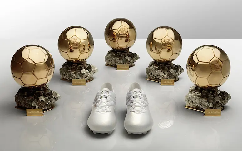 Pour son 5ème Ballon d’Or, adidas dévoile les nouveaux crampons de Messi