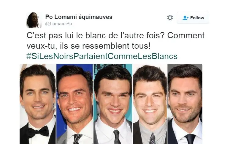 #SiLesNoirsParlaientCommeLesBlancs, le hashtag qui tourne le racisme en dérision