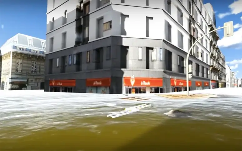 Vidéo : voici ce qu’il se passerait en cas de crue de la Seine