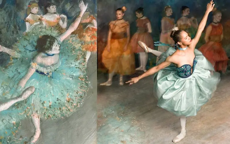 En images : les toiles d’Edgar Degas recréées avec la danseuse Misty Copeland