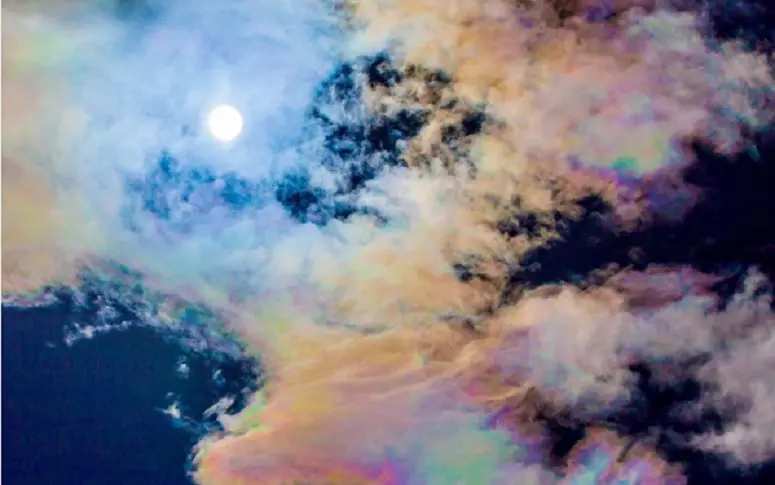 Les drôles de couleurs des nuages stratosphériques polaires