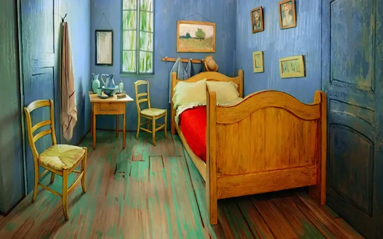 Airbnb recrée IRL la chambre à coucher du tableau de Van Gogh