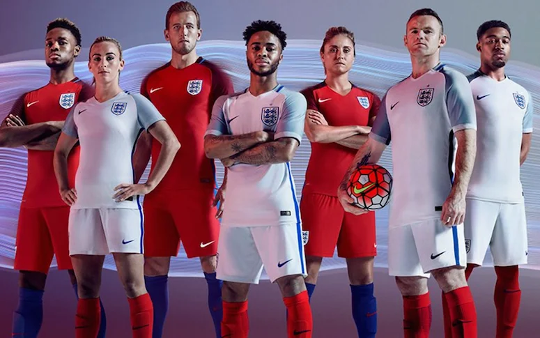 L’Angleterre dévoile ses maillots pour l’UEFA EURO 2016 ™
