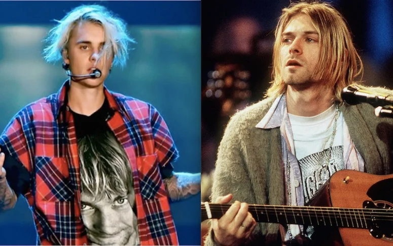 En concert, Justin Bieber tente d’imiter… Kurt Cobain