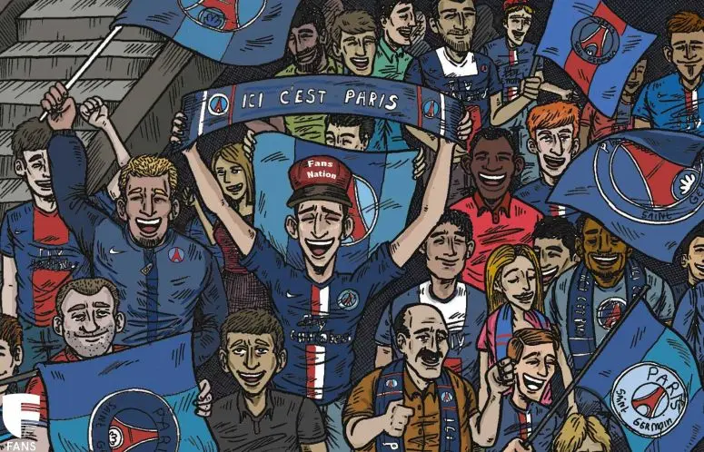 En images : “le voyage parisien”, le déplacement d’un fan parisien à Stamford Bridge en BD