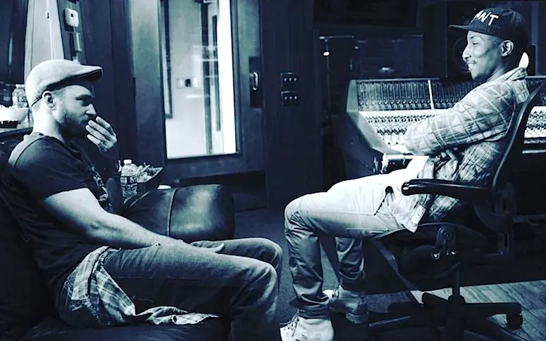 Justin Timberlake est de retour en studio avec Pharrell Williams