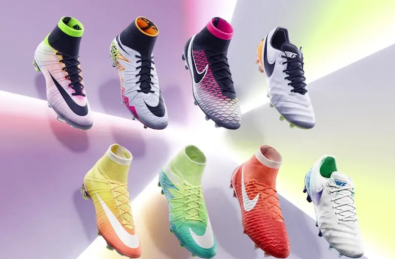 Nike dévoile un Radiant Reveal Pack, des crampons lumineux pour femmes et hommes