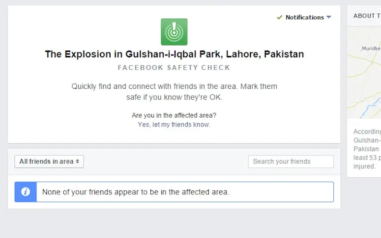 Attentat à Lahore : Facebook s’excuse après un bug majeur de son “Safety Check”