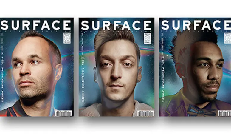 Le magazine SURFACE fait peau neuve, avec une triple couv’ et de superbes photos