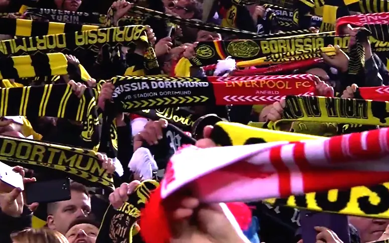 Les fans de Dortmund et de Liverpool nommés pour le prix des supporters de la FIFA