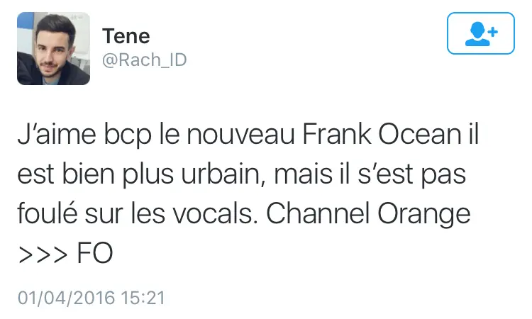 Le nouvel album de Frank Ocean : le grand n’importe quoi des réseaux sociaux