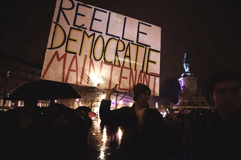 En images : “Nuit debout”, la naissance d’un mouvement