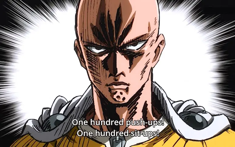 On a trouvé le seul mec assez fou pour suivre l’entraînement de One Punch Man