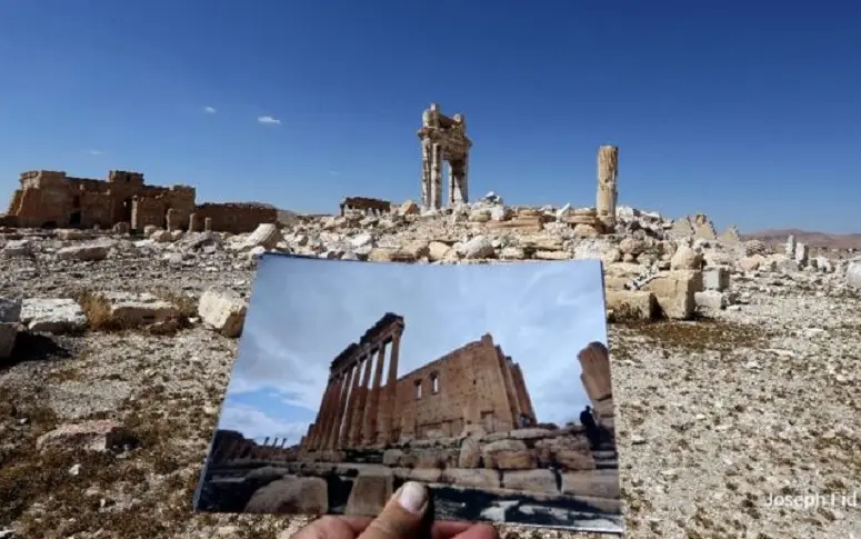 Des photos montrent Palmyre avant et après le passage de Daech