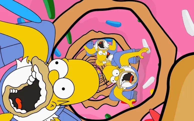 Vidéo : un hommage psychédélique aux Simpson