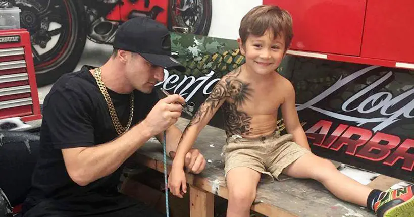 En images : ce tatoueur redonne le sourire aux enfants malades